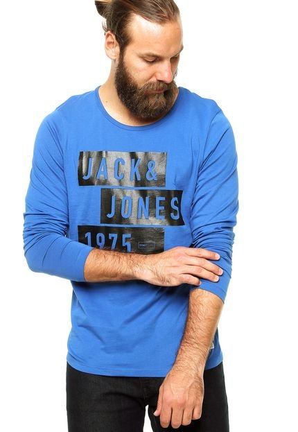 Camiseta Jack & Jones Light Azul - Marca Jack & Jones