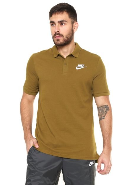 Camisa Polo Nike Sportswear Logo Verde - Marca Nike Sportswear