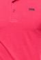 Camisa Polo Triton Bordado Rosa - Marca Triton