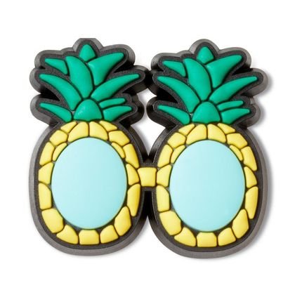 Jibbitz™ óculos de sol de abacaxi unico Branco - Marca Crocs
