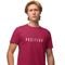 Camisa Camiseta Genuine Grit Masculina Estampada Algodão 30.1 Positive Life - P - Bordo - Marca Genuine