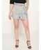 Shorts Feminino Sarja Clochard Razon Jeans Cinza - Marca Razon Jeans