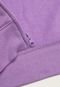 Blusa de Moletom GAP Infantil Logo Roxa - Marca GAP