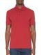 Polo Ellus Masculina Piquet Tipped Collar Vermelho Mescla - Marca Ellus