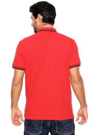 Camisa Polo Ellus 2ND Floor Piquet Vermelha