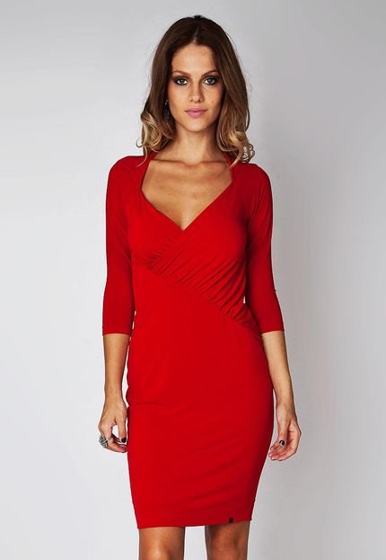 Vestido Forum Justa Lover Vermelho - Marca Forum