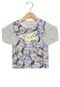 Blusa Tigor T. Tigre Infantil Manga Longa Cinza - Marca Tigor T. Tigre