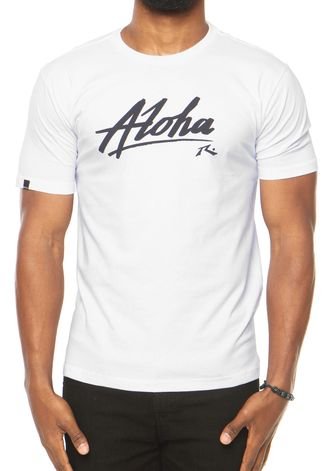 Camiseta Rusty Aloha Branca