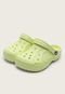 Babuche Infantil Crocs Liso Verde - Marca Crocs