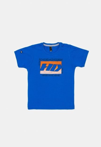Camiseta HD Infantil Estampada Azul - Marca HD Hawaiian Dreams