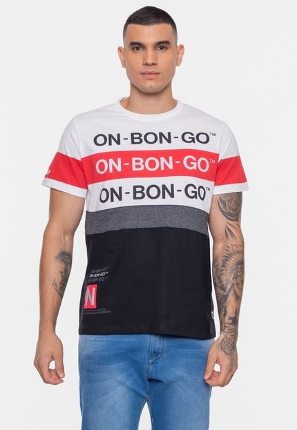Camiseta Onbongo Stripes Preta - Marca Onbongo