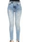 Calça Jeans Lez a Lez Skinny  Destroyed Azul - Marca Lez a Lez