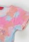 Camisola Tricae Infantil Tie Dye Rosa/Laranja - Marca Tricae