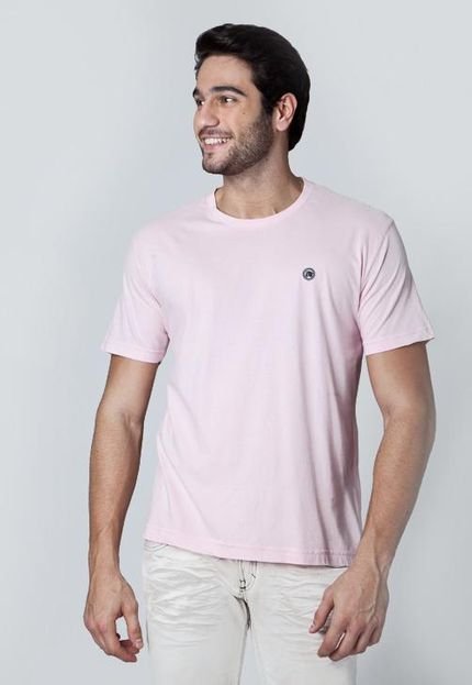 Camiseta Mandi Básica Rosa - Marca Mandi