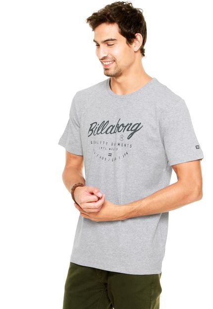 Camiseta Billabong Halfway Cinza - Marca Billabong