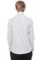 Camisa Calvin Klein Slim Padronagem Branca/Preta - Marca Calvin Klein