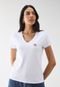 Camiseta Calvin Klein Jeans Slim Logo Branca - Marca Calvin Klein Jeans