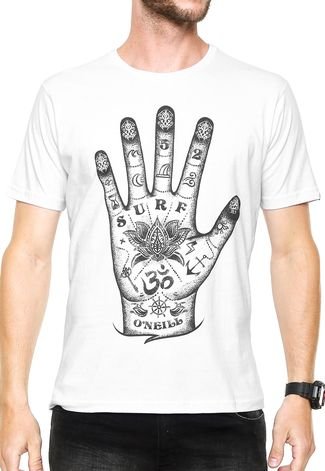 Camiseta O'Neill Hands Of Srila Branca