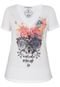 Camiseta Ana Hickmann Estampada Branca - Marca Ana Hickmann