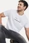 Camiseta Estampada Musica E Vida Reserva Off-white - Marca Reserva