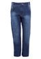 Calça Jeans Akiyoshi Pespontos Azul - Marca Akiyoshi