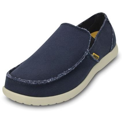 Sapato Crocs Santa Cruz Mens Azul/Bege. - Marca Crocs