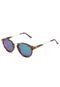 Óculos de Sol Polo London Club Redondo Tartaruga Marrom/Azul - Marca PLC