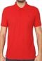 Camisa Polo Aleatory Reta Lisa Vermelha - Marca Aleatory