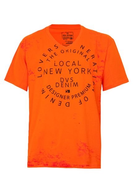 Camiseta Local Usual Laranja - Marca Local