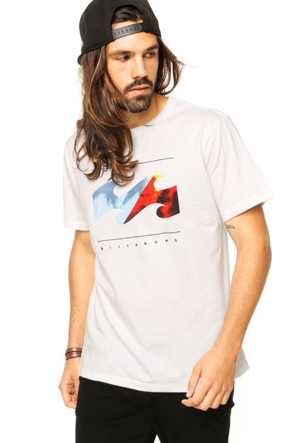 Camiseta Billabong Contrary Off-white - Marca Billabong