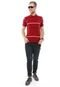 Camisa Polo Lacoste Style Vermelha - Marca Lacoste