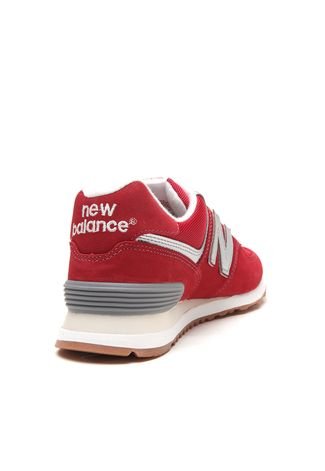 Tênis New Balance Logo Vermelho