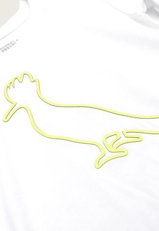 Camiseta Infantil Reserva Mini Pica-Pau Branca