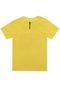 Camiseta Calvin Klein Kids Menino Frontal Amarela - Marca Calvin Klein Kids