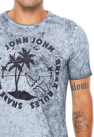 Camiseta John John Broken Preta - Compre Agora