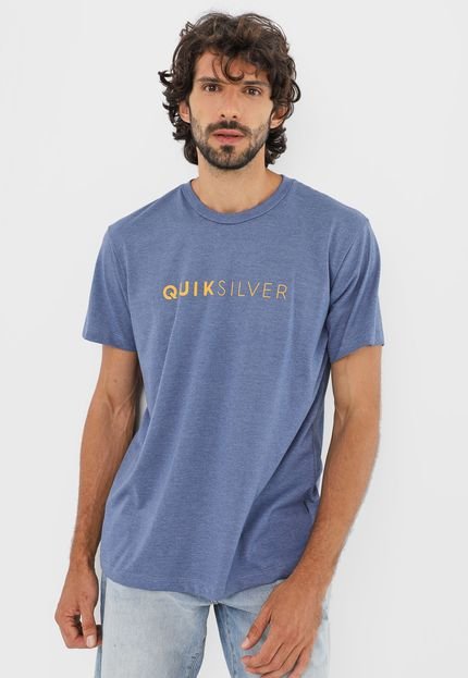 Camiseta Quiksilver Line Up Azul-Marinho - Marca Quiksilver