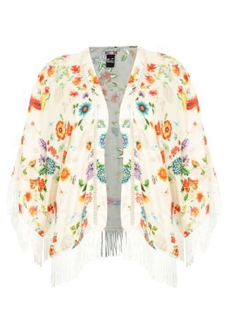 Casaco Colcci Kimono Branco