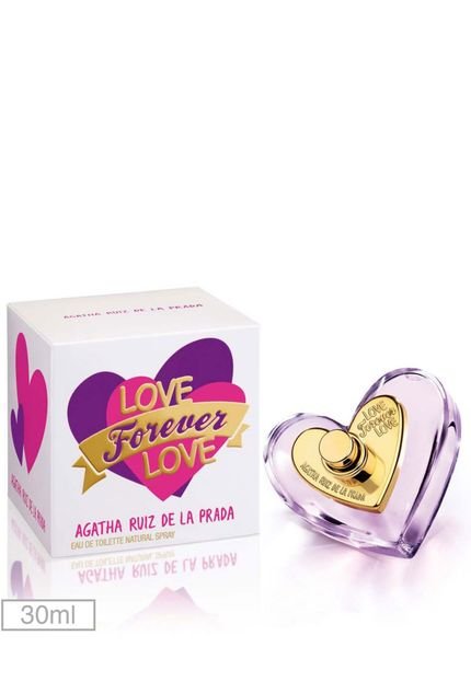 Perfume Love Forever Love Agatha Ruiz de La Prada 30ml - Marca Agatha Ruiz De La Prada