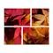 Conjunto de 4 Telas Wevans Decorativas em Canvas 83x103 Outono Multicolorido - Marca Wevans