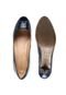 Peep Toe Equus Salto Cone Azul - Marca Equus