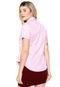 Camisa Mixxon Listrada Rosa/Branca - Marca Mixxon