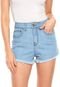 Short Jeans Sommer Taylor Bordado Azul - Marca Sommer