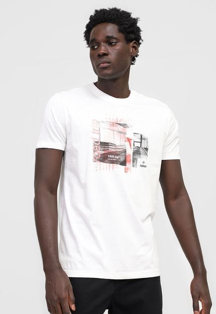 Camiseta Forum Road Trip Off-White - Marca Forum