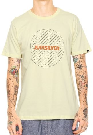 Camiseta Quiksilver Cyclope Amarela