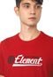 Camiseta Element Signature Vermelha - Marca Element
