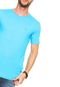 Camiseta Polo Wear Bordado Azul - Marca Polo Wear