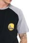Camiseta NBA Golden State Warriors Preta - Marca NBA