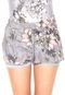 Short Colcci Fitness Estampado Cinza - Marca Colcci Fitness