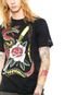Camiseta MCD Rose And Snake Preta - Marca MCD