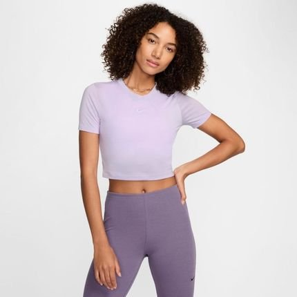 Camiseta Nike Sportswear Cropped Essential Feminina - Marca Nike
